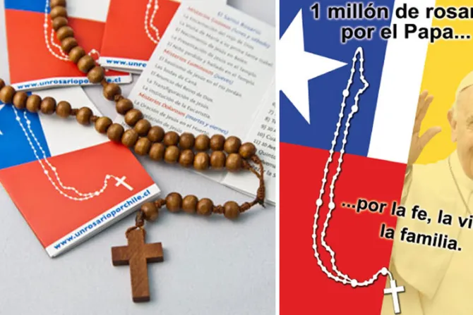Un millón de Rosarios por el Papa, la fe, la vida y la familia en Chile