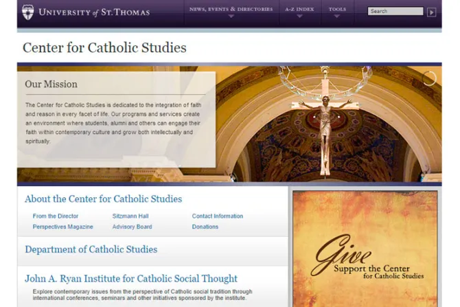 Centro de estudios católicos ayuda a universidades a permanecer fieles a la Iglesia