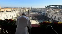 Urbi e Orbi del Papa Francisco este 25 de diciembre de 2022. Crédito: Vatican Media