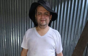 P. Uriel Vallejos escapando de Nicaragua. Foto cortesu00eda 