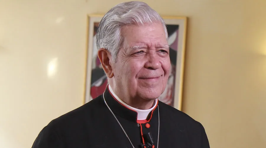 Cardenal Jorge Urosa + . Crédito: Bohumil Petrik / ACI Prensa