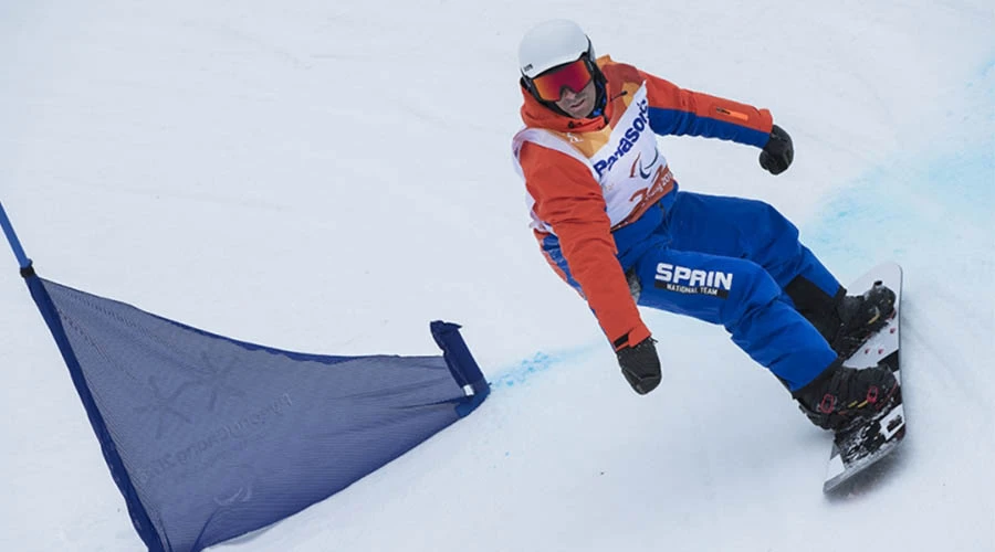 Víctor González, durante un momento de los juegos paralímpicos de invierno 2018. Crédito: paralimpicos.es?w=200&h=150