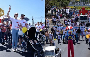 V Marcha por la vida en Nicaragua 