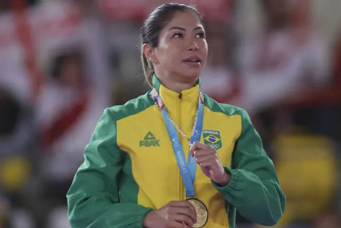Medallista de oro en Lima 2019 agradece triunfo a Dios y la Virgen María