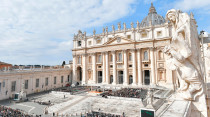 Fachada de la Basu00edlica de San Pedro. Foto: Vatican Media