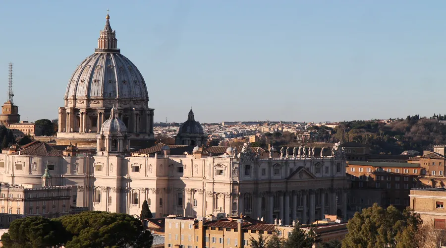 Vista de la Basílica de San Pedro del Vaticano. Foto: Bohumil Petrik (ACIPrensa)