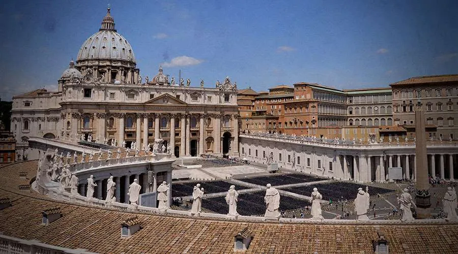 Vista panorámica del Vaticano. Foto: Daniel Ibáñez / ACI Prensa
