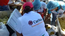 Voluntarios de Cáritas atienden a los migrantes venezolanos / Foto: Diócesis de Cúcuta