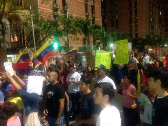 Manifestación en Venezuela. Foto: Twitter / @ThomasDangel?w=200&h=150
