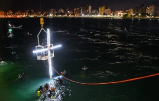 Vu00eda Crucis submarino 2023. Cru00e9dito: Municipalidad de Puerto Madryn 