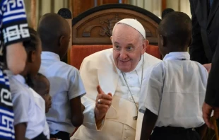 El Papa visita la Repu00fablica Democru00e1tica del Congo. Cru00e9dito: Vatican Media 