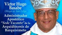 Mons. Víctor Hugo Basabe. Crédito: CEV