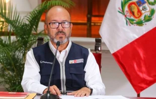 Vu00edctor Zamora, ministro de salud del Peru00fa. Cru00e9dito: ANDINA 