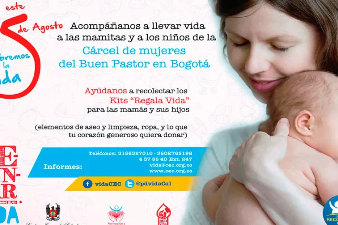 Realizarán campaña “Fecundar Vida” en cárcel de mujeres de Colombia