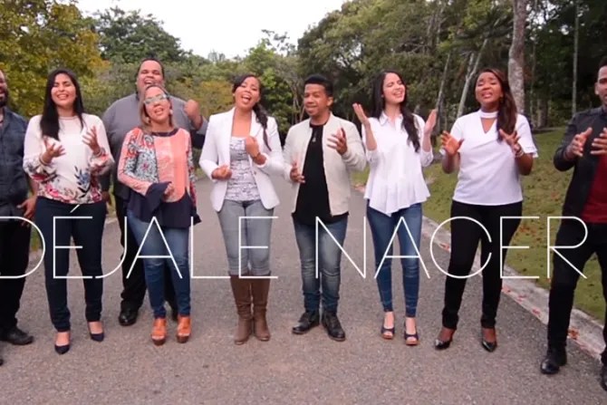 “Déjale Nacer”: Cantantes de República Dominicana unen sus voces en favor de la vida