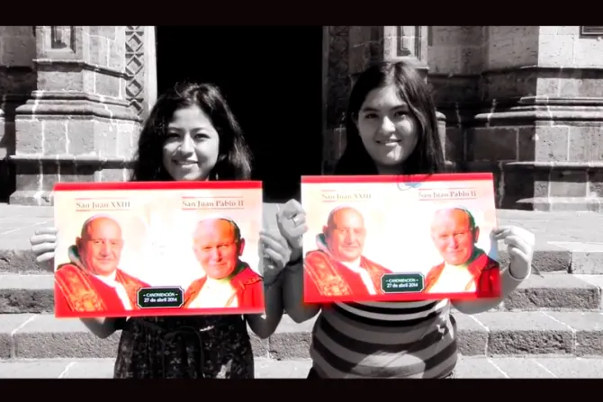 [VIDEO] Hombres de Dios: Canción por la canonización de Juan Pablo II y Juan XXIII