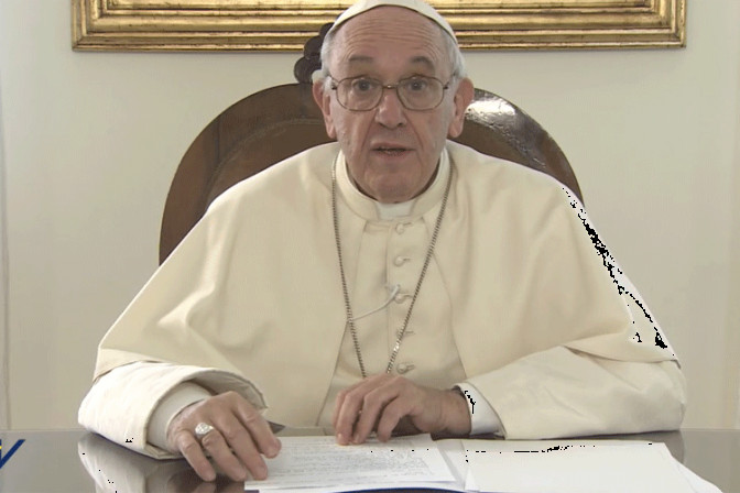 En videomensaje el Papa Francisco felicita a presos por matricularse en la universidad