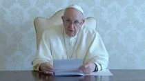 Video mensaje del Papa Francisco a Irak. Foto: Captura 