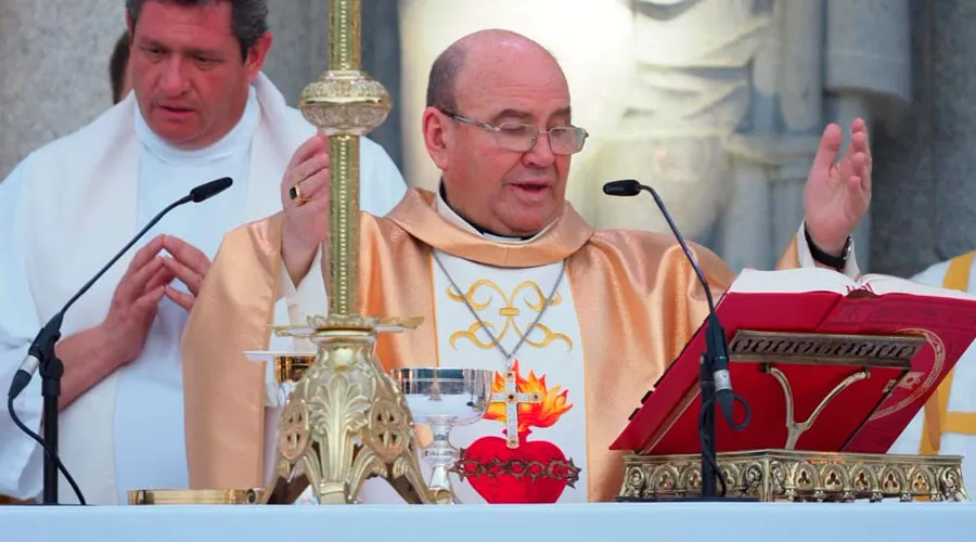 Misa de la vigilia de la renovación de la Consagración de España al Sagrado Corazón de Jesús. Crédito: Diócesis de Getafe