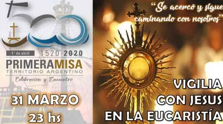 Únete a la vigilia online por los 500 años de la primera Misa en Argentina