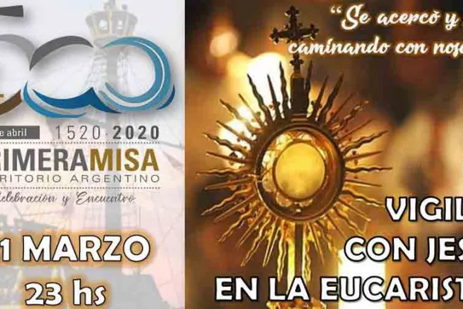 Únete a la vigilia online por los 500 años de la primera Misa en Argentina