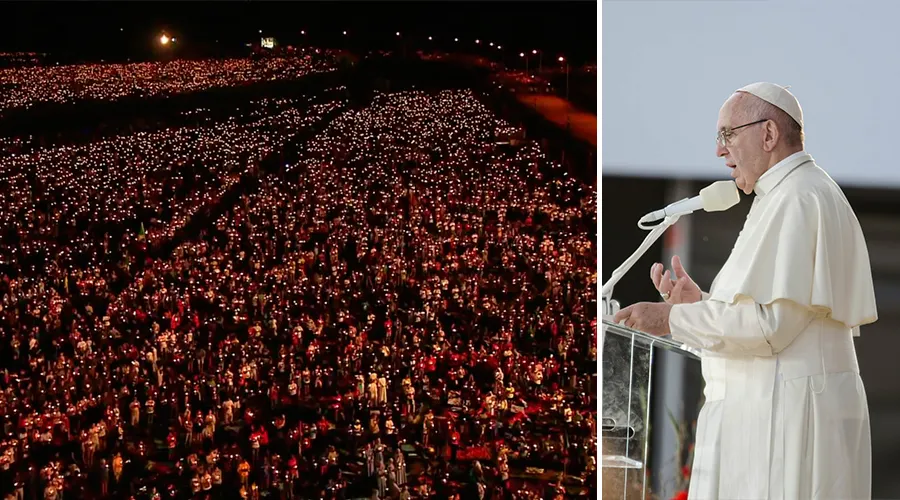 VIDEO: 8 momentos imperdibles de la Vigilia JMJ Cracovia con el Papa Francisco