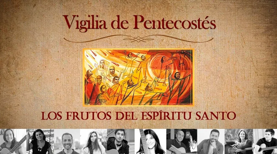 Vigilia de Pentecostés con artistas católicos. Crédito: Conferencia Episcopal del Chile.