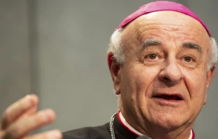 Mons. Vincenzo Paglia. Cru00e9dito: Daniel Ibu00e1u00f1ez / ACI 