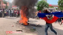 Haití sigue sufriendo episodios de violencia. Crédito: EWTN Noticias (captura de video)