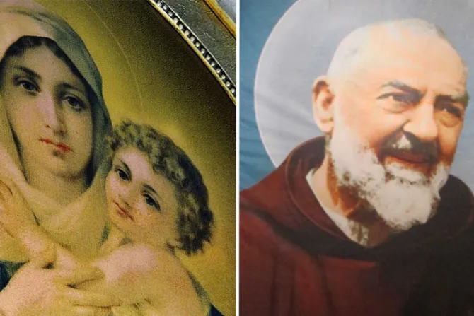 Esta Virgen y el Padre Pío acompañan al submarino argentino desaparecido [FOTOS]