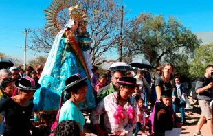 Fiesta de la Virgen de Urkupiña. Crédito: Arquidiócesis de Cochabamba 