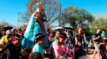 Fiesta de la Virgen de Urkupiña. Crédito: Arquidiócesis de Cochabamba