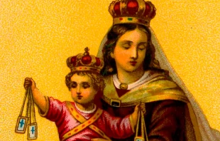 Virgen del Carmen. Cru00e9dito: Wikipedia 