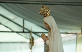 Imagen de Nuestra Seu00f1ora de Fu00e1tima. Cru00e9dito: David Ramos / ACI Prensa. 