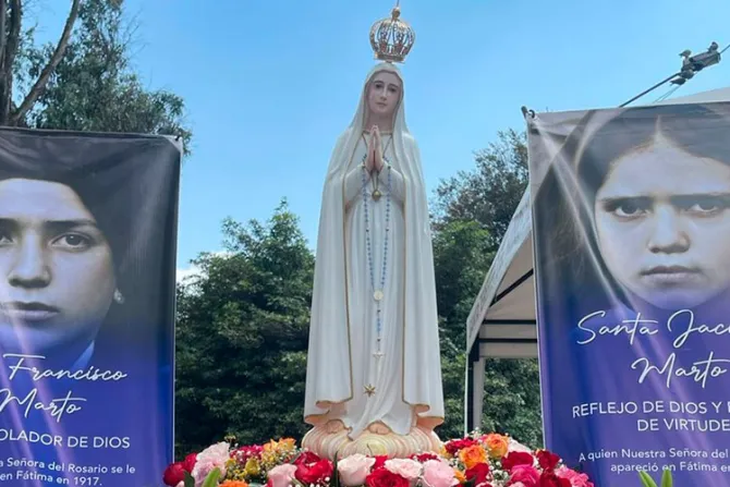 Imagen oficial de la Virgen de Fátima inicia peregrinación por Colombia