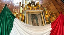 Imagen original de la Virgen de Guadalupe en su Santuario en Ciudad de Mu00e9xico. Foto: David Ramos / ACI Prensa.