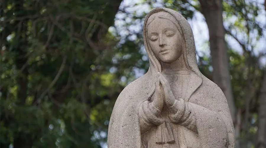 Estatua de la Virgen de Guadalupe. Foto: David Ramos / ACI Prensa.