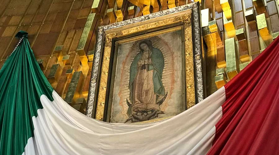 Imagen original de la Virgen de Guadalupe en su santuario en Ciudad de México. Foto: David Ramos / ACI Prensa.?w=200&h=150