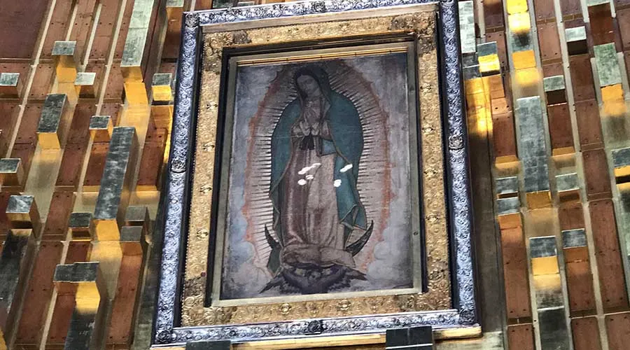 Imagen original de la Virgen de Guadalupe en su santuario en Ciudad de México. Foto: David Ramos / ACI Prensa.?w=200&h=150