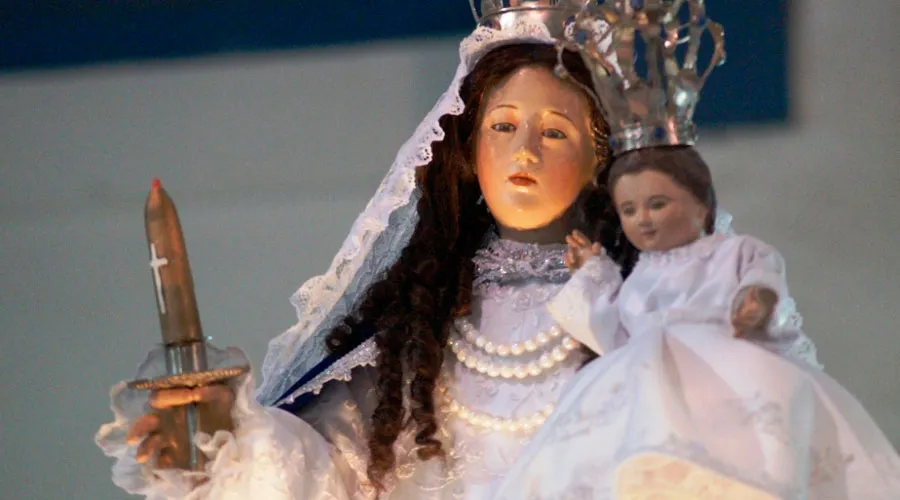 Virgen de La Candelaria. Crédito: Diócesis de Copiapó - Santuario Nuestra Señora de La Candelaria.