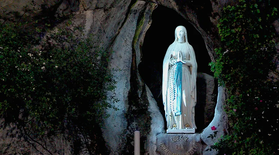 Virgen de Lourdes. Crédito: Alessio Di Cintio/ACI