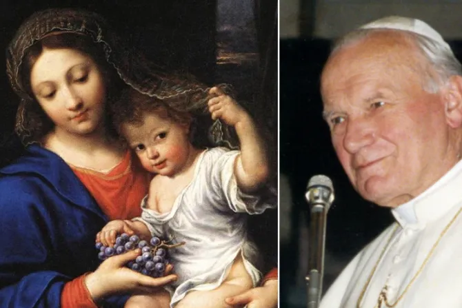 Hermosa oración de San Juan Pablo II a la Virgen María por el aumento de las vocaciones