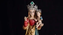 Imagen original de la Virgen de los Remedios que llegu00f3 a Mu00e9xico en 1519. Foto: Cortesu00eda de la Arquidiu00f3cesis de Tlanepantla.