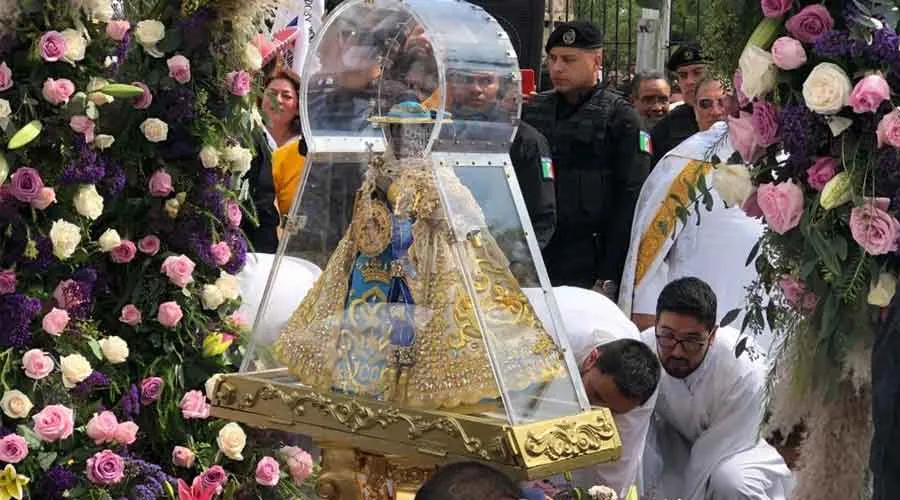 Imagen de la Virgen de Zapopan en romería del 12 de octubre de 2019. Crédito: Arquimedios / Arquidiócesis de Guadalajara.?w=200&h=150