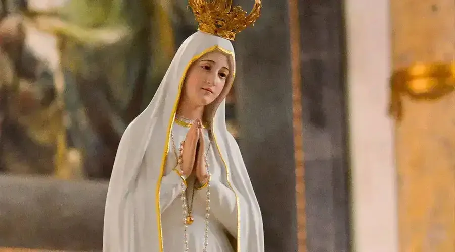 Virgen de Fátima. Crédito: Pixabay?w=200&h=150