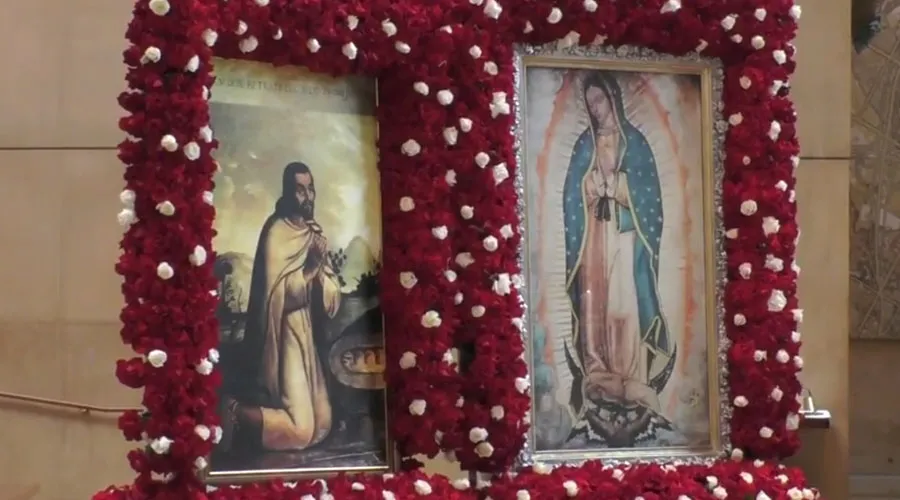 Imágenes de San Juan Diego y la Virgen de Guadalupe. Crédito: Arquidiócesis de Los Ángeles?w=200&h=150