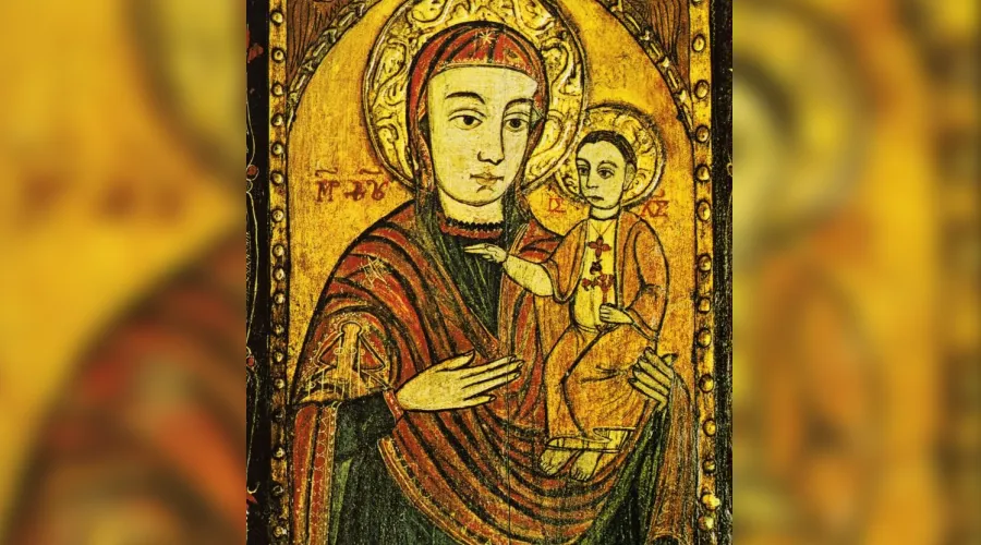 La réplica de esta imagen de la Virgen María derramó lágrimas como su original