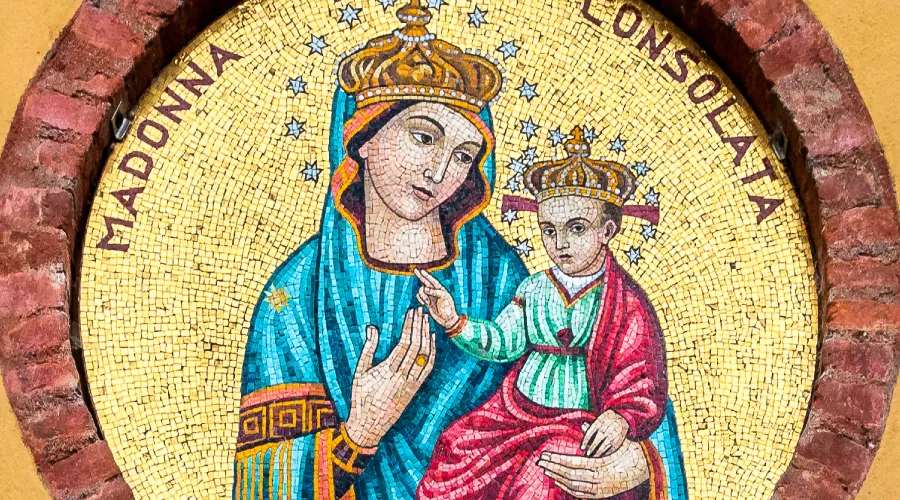 Mosaico de la Virgen de la Consolata. Crédito: Elesi - Shutterstock?w=200&h=150