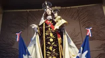 Virgen del Carmen. Crédito: Santuario Nacional de Maipú.