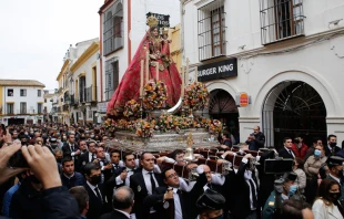 La procesiu00f3n de la Virgen de Araceli en Cu00f3rdoba. Cru00e9dito: Diu00f3cesis de Cu00f3rdoba 